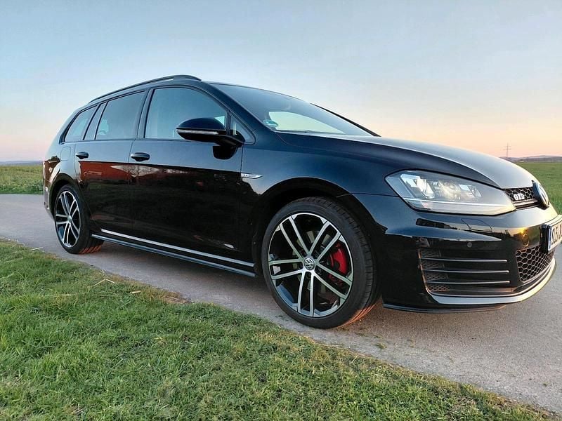 Gebraucht VW Golf VII GTD 184 PS (135 kW) 2016 Schwarz Kombi