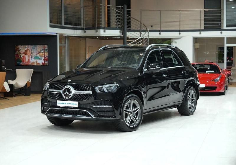 Gebraucht Mercedes GLE580 AMG line 489 PS (359 kW) 2021 Obsidianschwarz metalliclack SUV