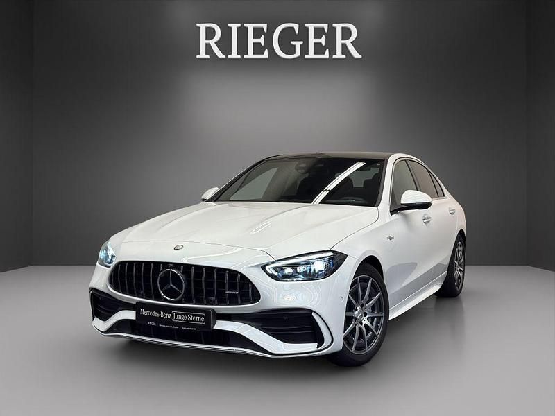 Weiß Gebraucht 2024 Mercedes C43 AMG AMG Limousine | 58.644 € (Guter Preis) - Bild 1/4