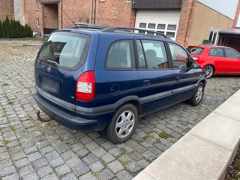 Gebraucht Opel Zafira 2003 Blau Van / Kleinbus