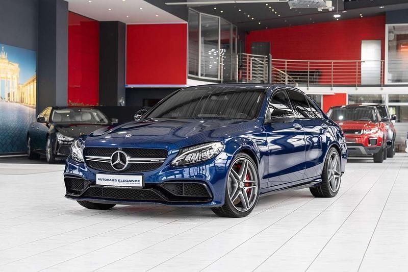 Blau Gebraucht 2017 Mercedes C63 AMG AMG Limousine | 48.680 € (Guter Preis) - Bild 1/4