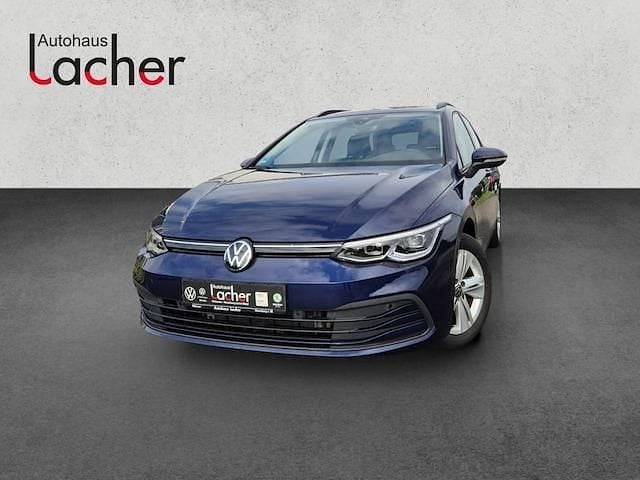 Atlantik blue metallic Gebraucht 2023 VW Golf VIII Life Kombi | 22.790 € (Guter Preis) - Bild 1/4