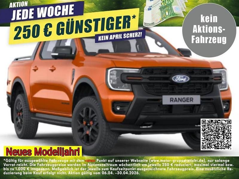 Neu Ford Ranger Wildtrack 241 PS (177 kW) 2026 Orange Pickup