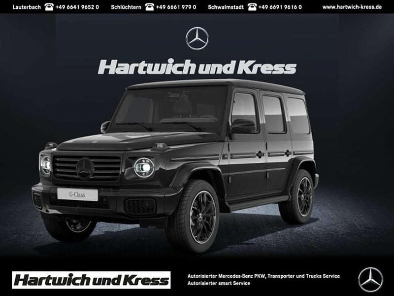 Obsidianschwarz Gebraucht 2024 Mercedes G450 AMG line SUV | 148.850 € - Bild 1/4