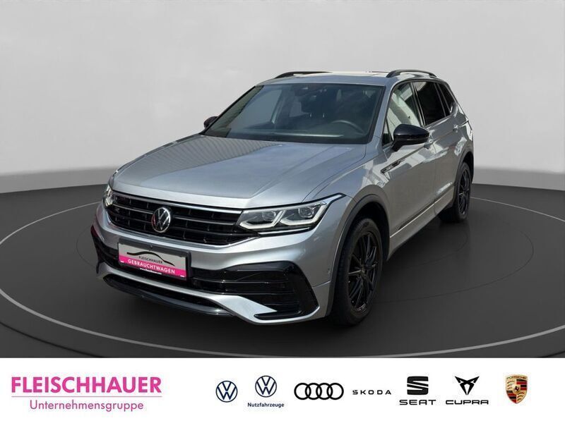 Silber Gebraucht 2022 VW Tiguan Allspace R-line SUV | 42.440 € (Fairer Preis) - Bild 1/4