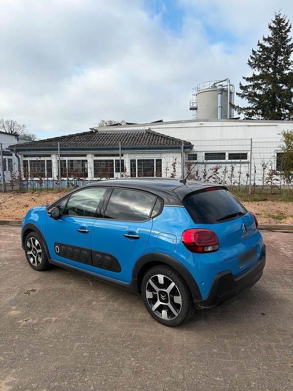 Gebraucht Citroën C3 Shine 82 PS (60 kW) 2018 Blau Kleinwagen