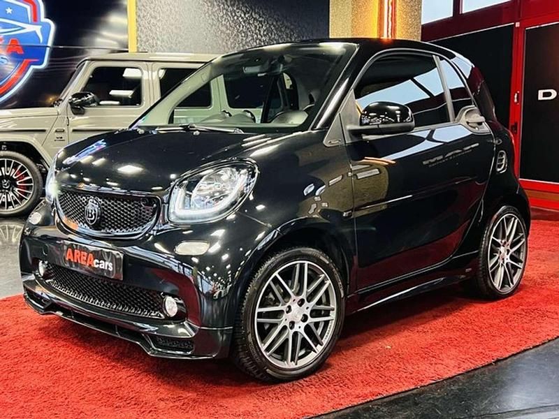 Schwarz Gebraucht 2015 Smart ForTwo Coupé Brabus Coupé | 15.900 € (Etwas zu teuer) - Bild 1/4