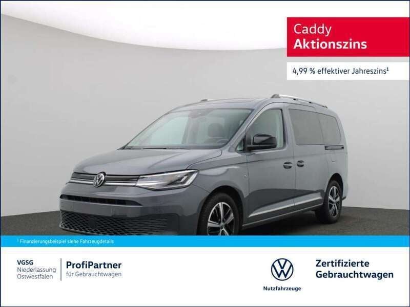 Pure grey Gebraucht 2023 VW Caddy Maxi Style Van / Kleinbus | 33.790 € (Fairer Preis) - Bild 1/4