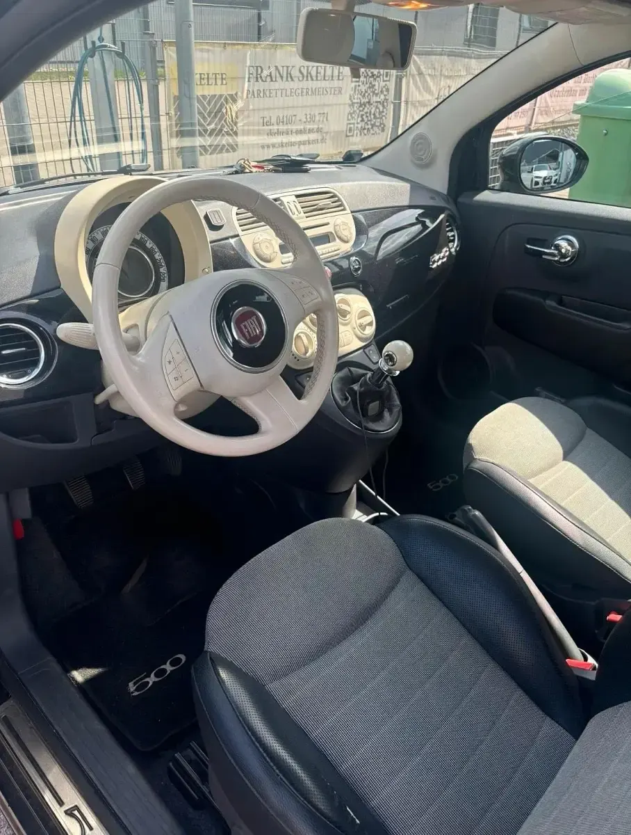Gebraucht Fiat 500 69 PS (50 kW) 2010 Schwarz Cabrio
