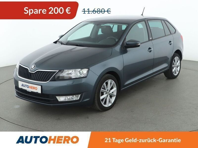 Grau Gebraucht 2016 Skoda Rapid Joy Limousine | 11.190 € (Teuer) - Bild 1/3