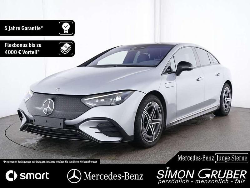 Lack hightechsilber Gebraucht 2024 Mercedes EQE350 AMG Limousine | 63.850 € (Superpreis) - Bild 1/4