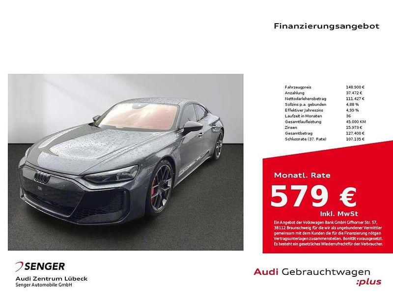 Daytonagrau perleffekt Gebraucht 2025 Audi RS e-tron GT Performance Limousine | 148.900 € (Fairer Preis) - Bild 1/3