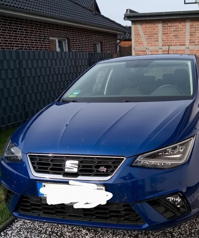 Blau Gebraucht 2019 Seat Ibiza FR Kleinwagen | 8.500 € (Guter Preis) - Bild 1/4