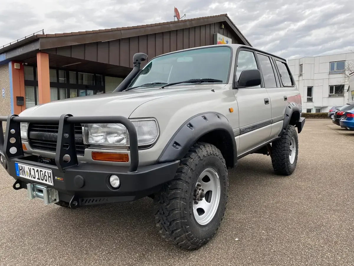 Gebraucht Toyota Land Cruiser 160 PS (117 kW) 1991 Grau SUV
