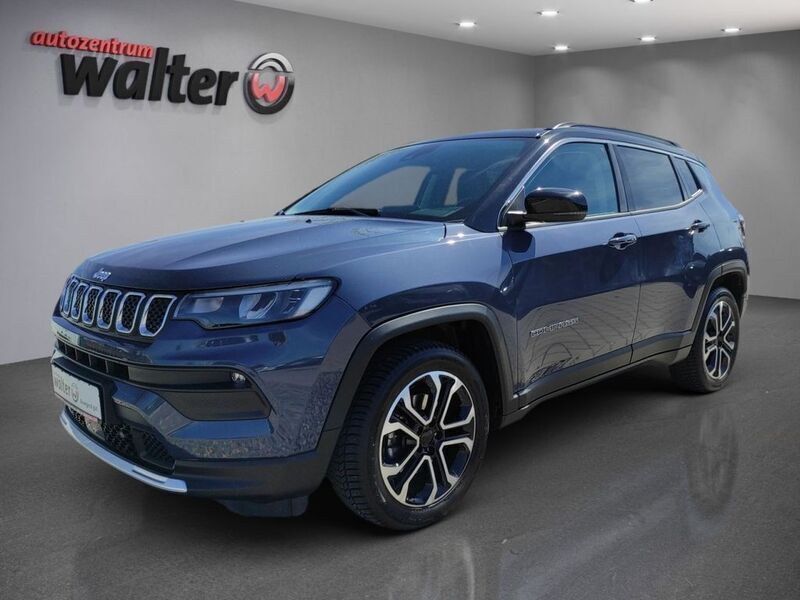 Blau Gebraucht 2023 Jeep Compass Limited SUV | 25.990 € (Fairer Preis) - Bild 1/4