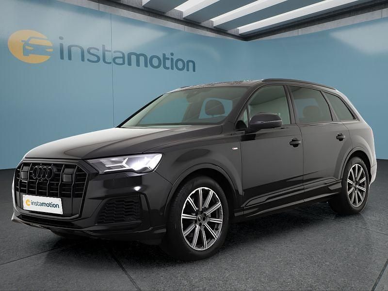 Schwarz Gebraucht 2022 Audi Q7 SUV | 57.249 € (Etwas zu teuer) - Bild 1/4