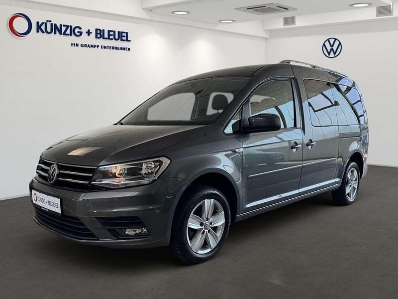 Indiumgrau metallic Gebraucht 2018 VW Caddy Comfortline Van / Kleinbus | 26.990 € (Teuer) - Bild 1/4