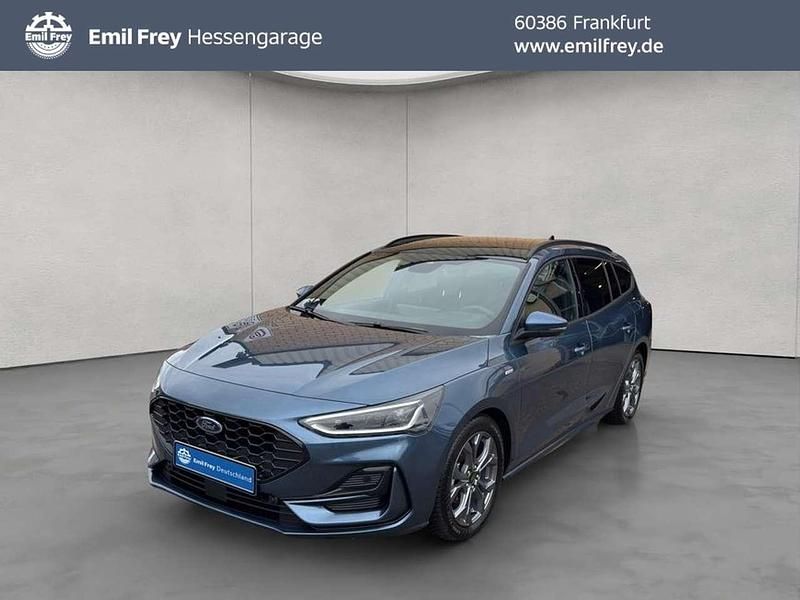 Chrome blue metallic Gebraucht 2023 Ford Focus ST-Line Kombi | 22.550 € (Guter Preis) - Bild 1/4