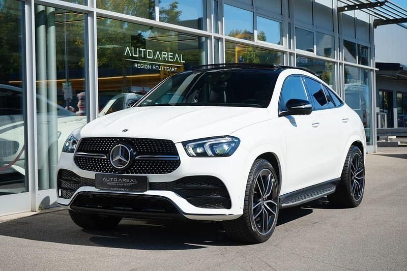 Weiß Gebraucht 2021 Mercedes GLE400 AMG Coupé | 71.990 € (Fairer Preis) - Bild 1/4