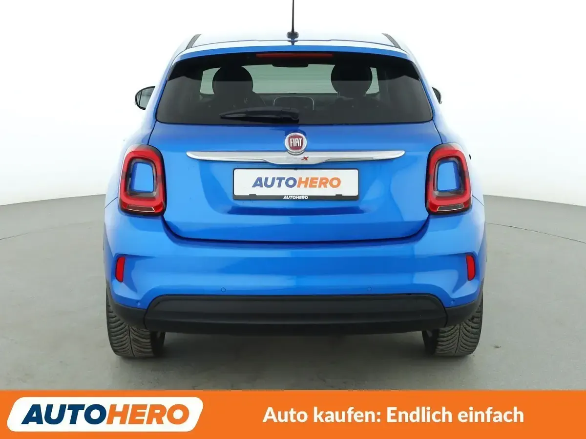 Gebraucht Fiat 500X Urban 110 PS (80 kW) 2018 Blau SUV