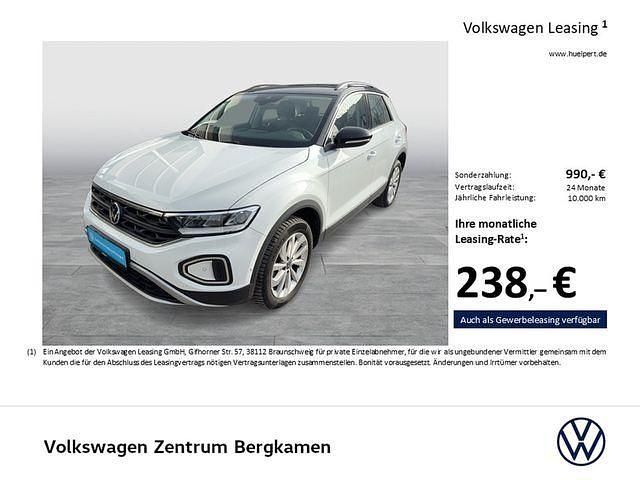 Gebraucht VW T-Roc Life 150 PS (110 kW) 2025 Pure white/schwarz SUV