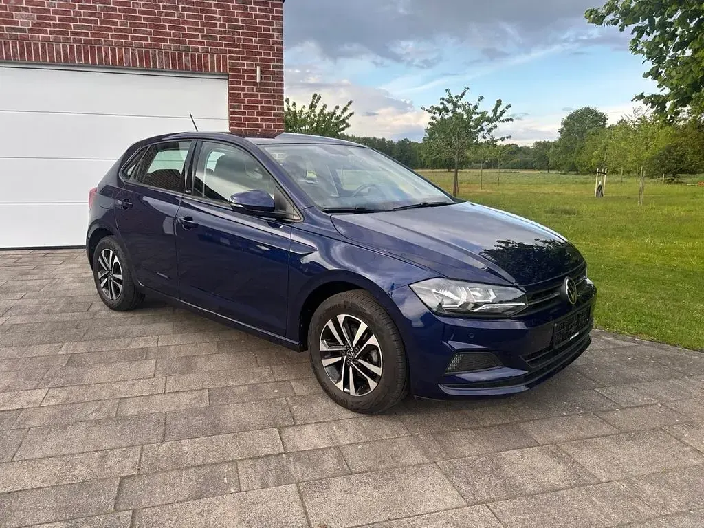 Usata VW Polo United 95 CV (69 kW) 2021 Blu Utilitaria