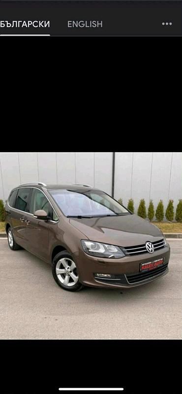 Braun Gebraucht 2011 VW Sharan Highline Van / Kleinbus | 9.500 € (Teuer) - Bild 1/4