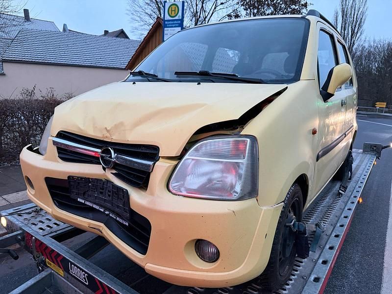 Gelb Gebraucht 2007 Opel Agila Kleinwagen | 600 € (Guter Preis) - Bild 1/4