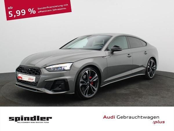 Grau (daytonagrau perleffekt) Gebraucht 2024 Audi A5 Sportback Competition Kleinwagen | 49.581 € (Etwas zu teuer) - Bild 1/4