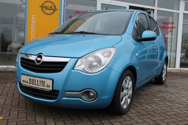 Gebraucht Opel Agila Edition 86 PS (63 kW) 2009 Blau Kleinwagen