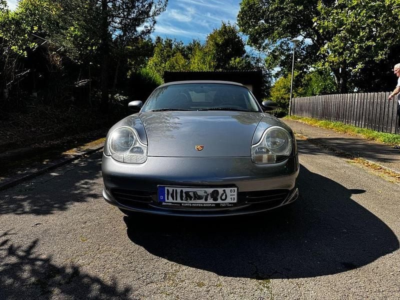 Gebraucht Porsche Boxster 228 PS (167 kW) 2002 Grau Cabrio