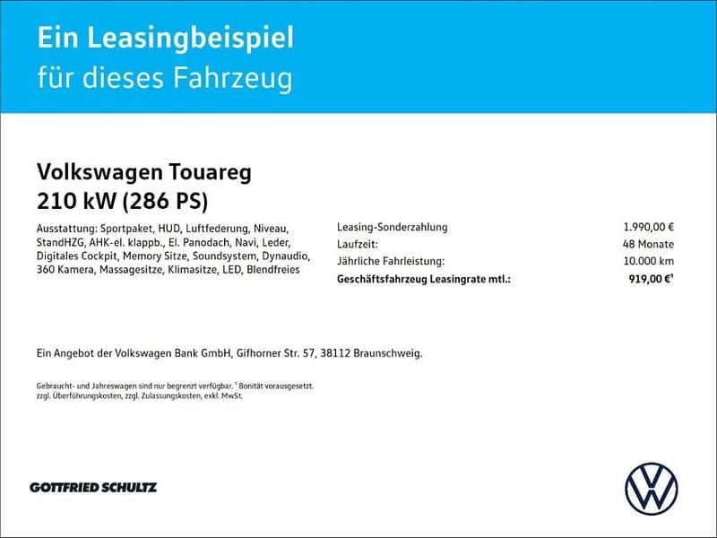 Neu VW Touareg Edition 286 PS (210 kW) 2025 Grau SUV