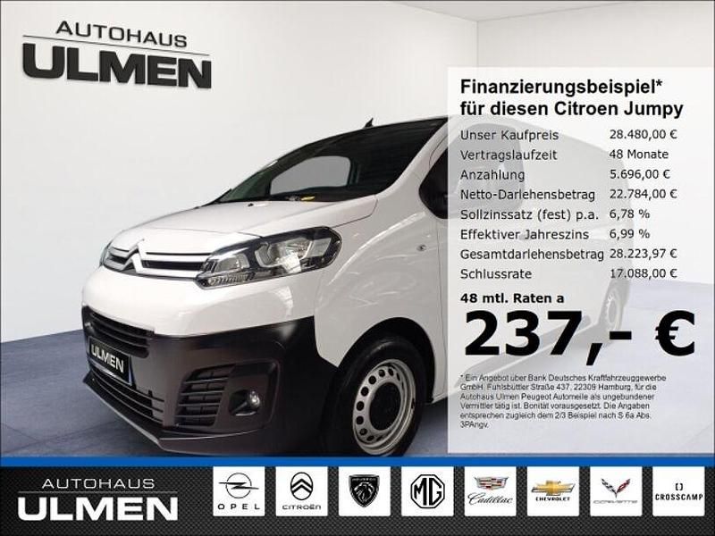 Weiss Gebraucht 2023 Citroën Jumpy Van / Kleinbus | 28.480 € (Fairer Preis) - Bild 1/4