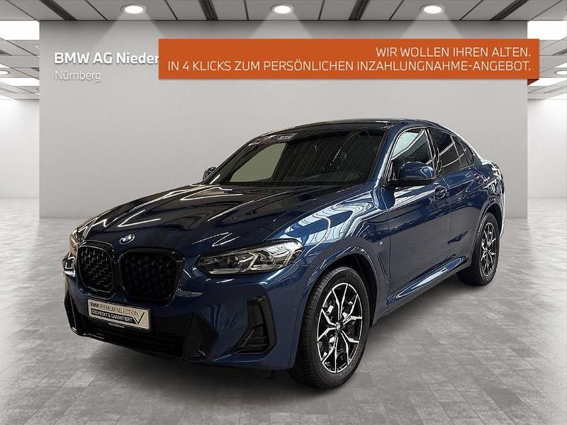 Blau Gebraucht 2022 BMW X4 Performance SUV | 42.990 € (Fairer Preis) - Bild 1/4