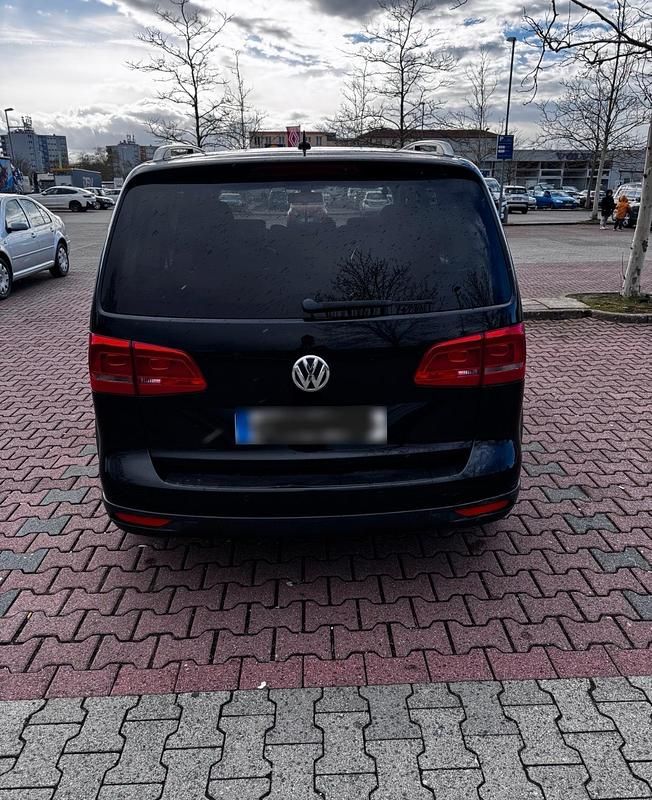Gebraucht VW Touran Cross 150 PS (110 kW) 2011 Schwarz Van / Kleinbus