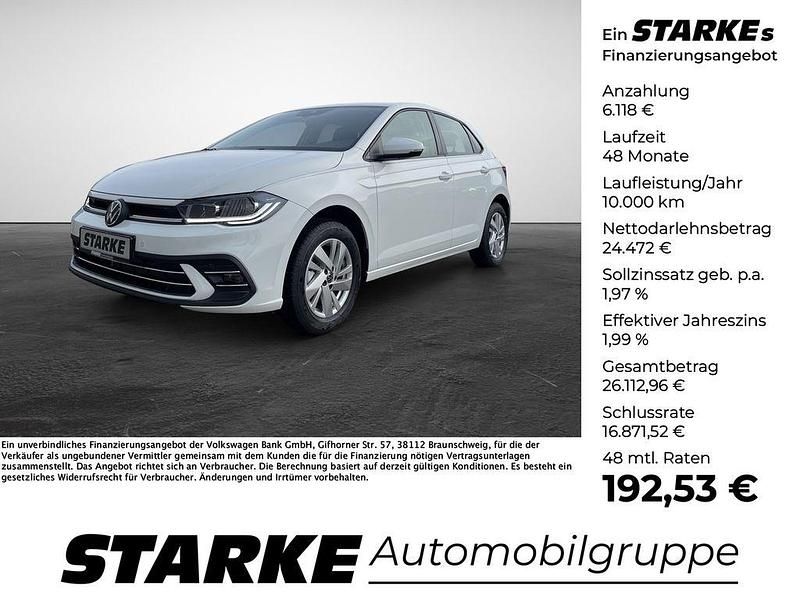 Neu VW Polo Style 116 PS (85 kW) 2026 Weiß Limousine