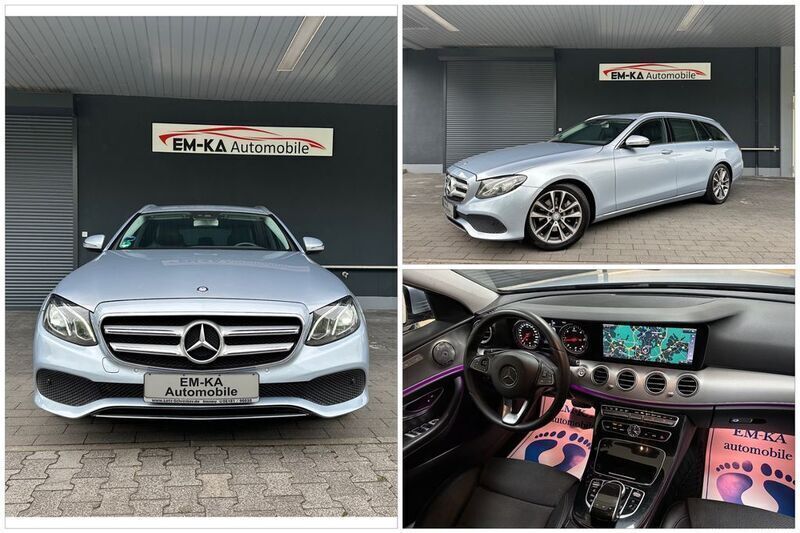 Blau Gebraucht 2016 Mercedes E220 Avantgarde Limousine | 13.900 € (Etwas zu teuer) - Bild 1/4