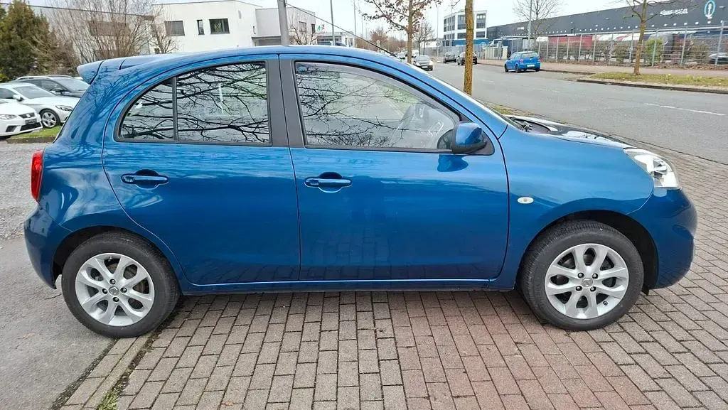 Gebraucht Nissan Micra 80 PS (58 kW) 2017 Blau Kleinwagen
