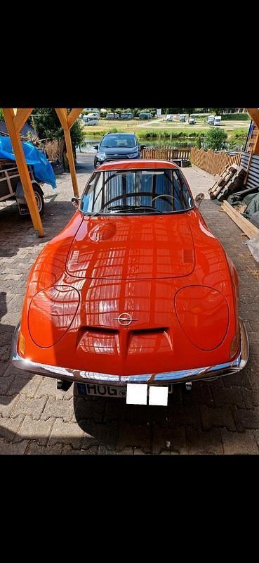 Orange Gebraucht 1972 Opel GT Coupé | 23.500 € - Bild 1/4