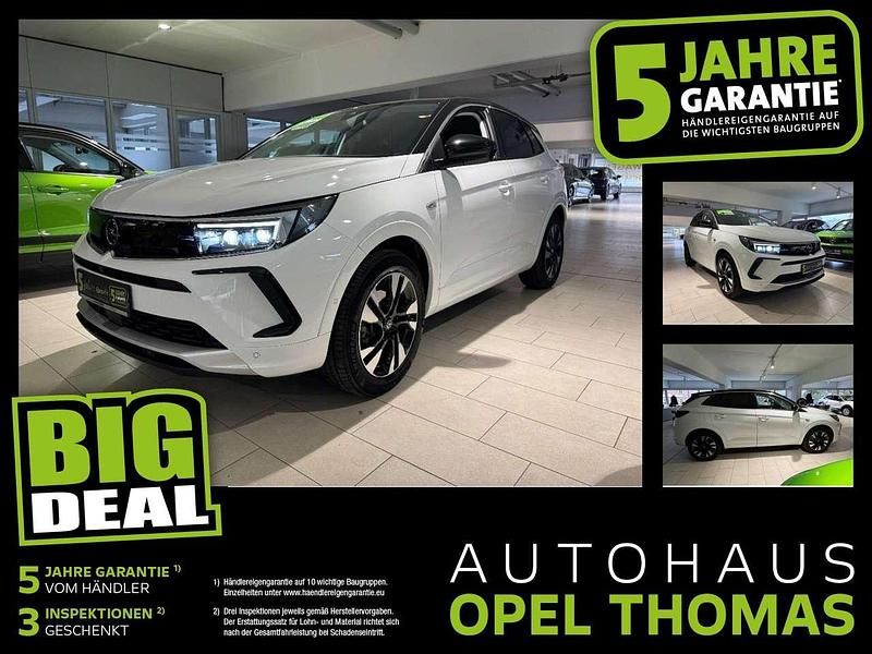 Lack weiss banquise/deckende l Gebraucht 2023 Opel Grandland X SUV | 23.990 € (Fairer Preis) - Bild 1/4