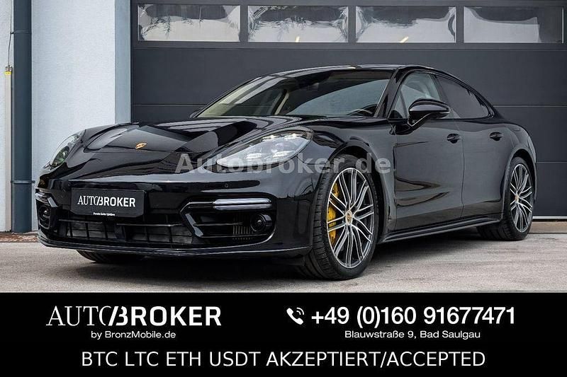 Schwarz Gebraucht 2018 Porsche Panamera Turbo S Limousine | 69.900 € - Bild 1/4