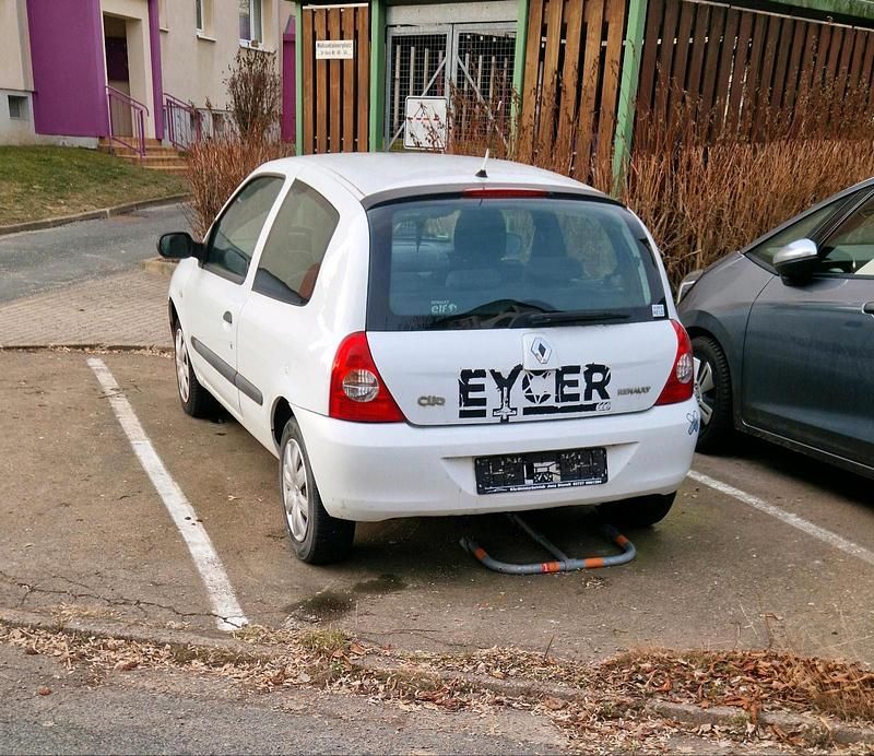 Gebraucht Renault Clio II 2007 Weiß Kleinwagen