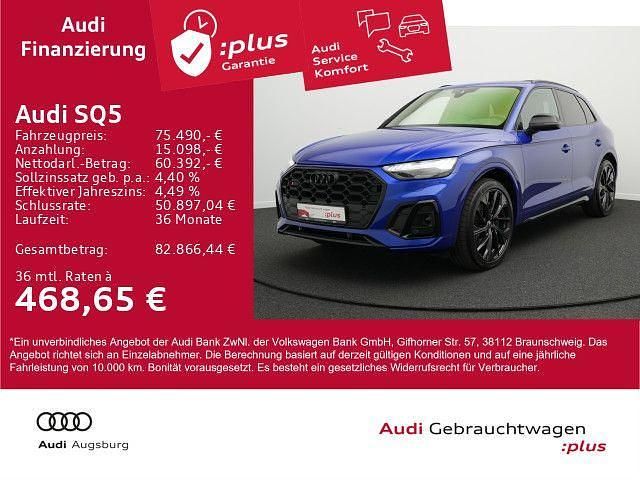 Blau Gebraucht 2024 Audi SQ5 Sport SUV | 75.490 € - Bild 1/4