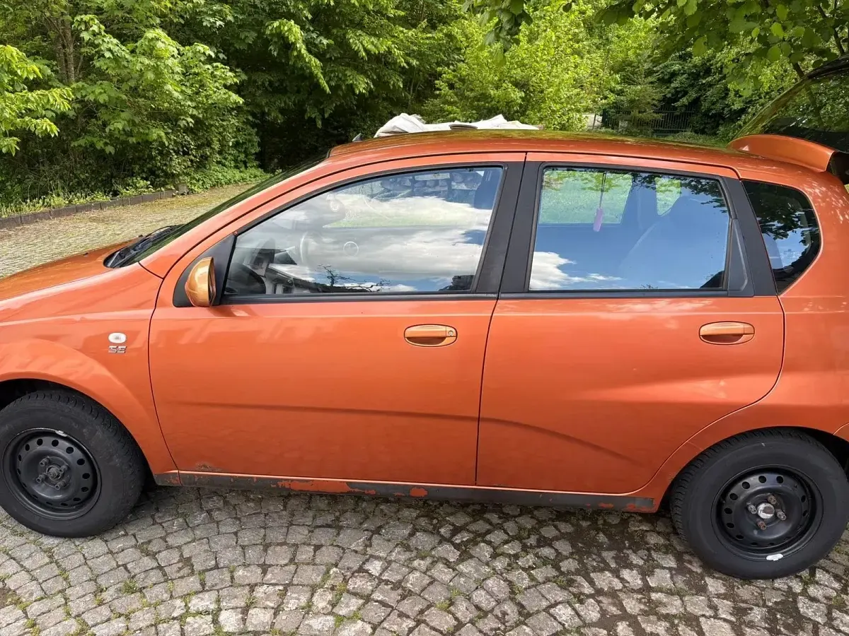 Occasion Chevrolet Kalos 72 ch (52 kW) 2007 Orange Citadine