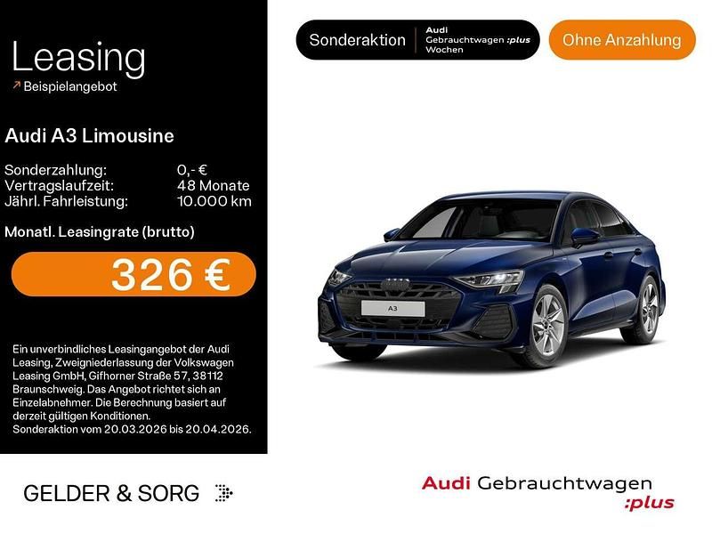 Gebraucht Audi A3 Business 150 PS (110 kW) 2025 Navarrablau metallic Limousine