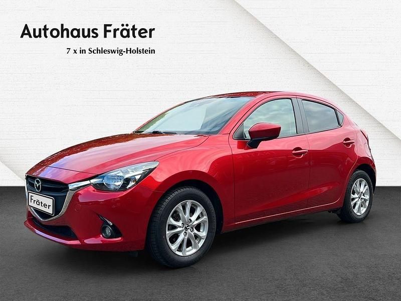 Rot Gebraucht 2016 Mazda 2 Exclusive-Line Limousine | 9.480 € (Guter Preis) - Bild 1/4