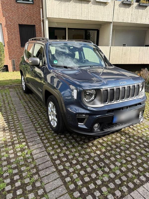 Blau Gebraucht 2021 Jeep Renegade Limited SUV | 15.799 € (Fairer Preis) - Bild 1/4