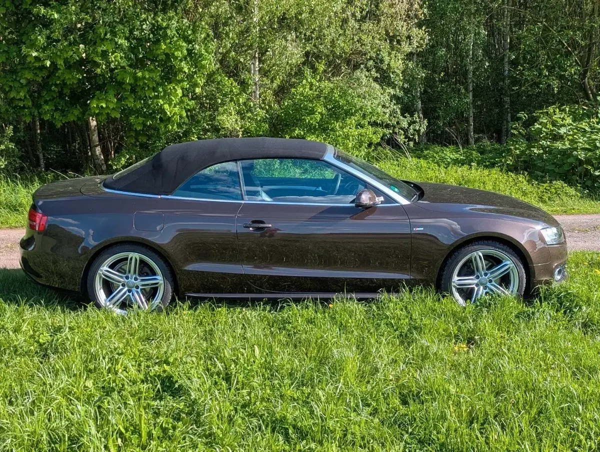 Gebraucht Audi A5 Cabriolet S-Line 170 PS (125 kW) 2010 Braun Cabrio