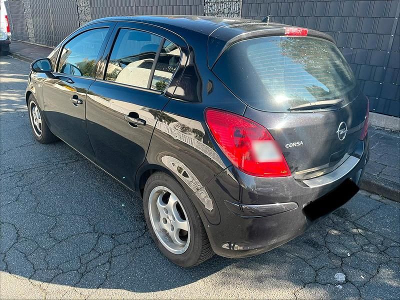 Gebraucht Opel Corsa 80 PS (58 kW) 2008 Schwarz Kleinwagen