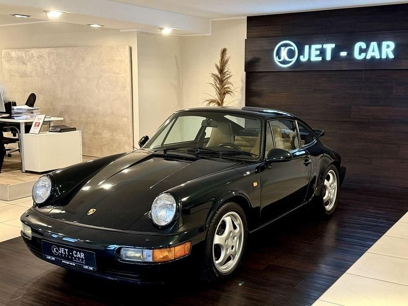 Grün Gebraucht 1990 Porsche 911 Carrera Coupé | 99.900 € - Bild 1/4